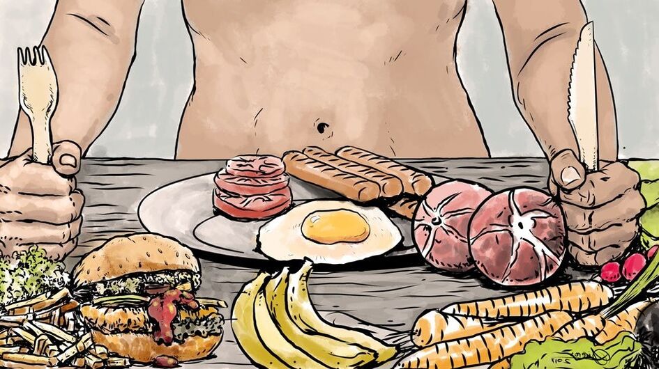Régime alimentaire d'efficacité à la puissance